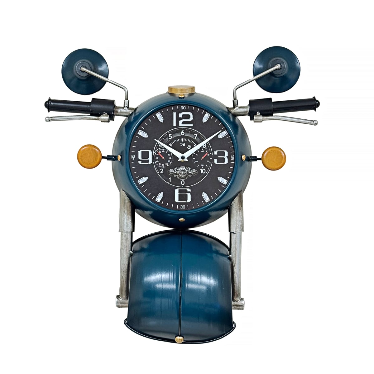 BM-WC1112 Industrial Look Motorbike Headlight Wall Clock