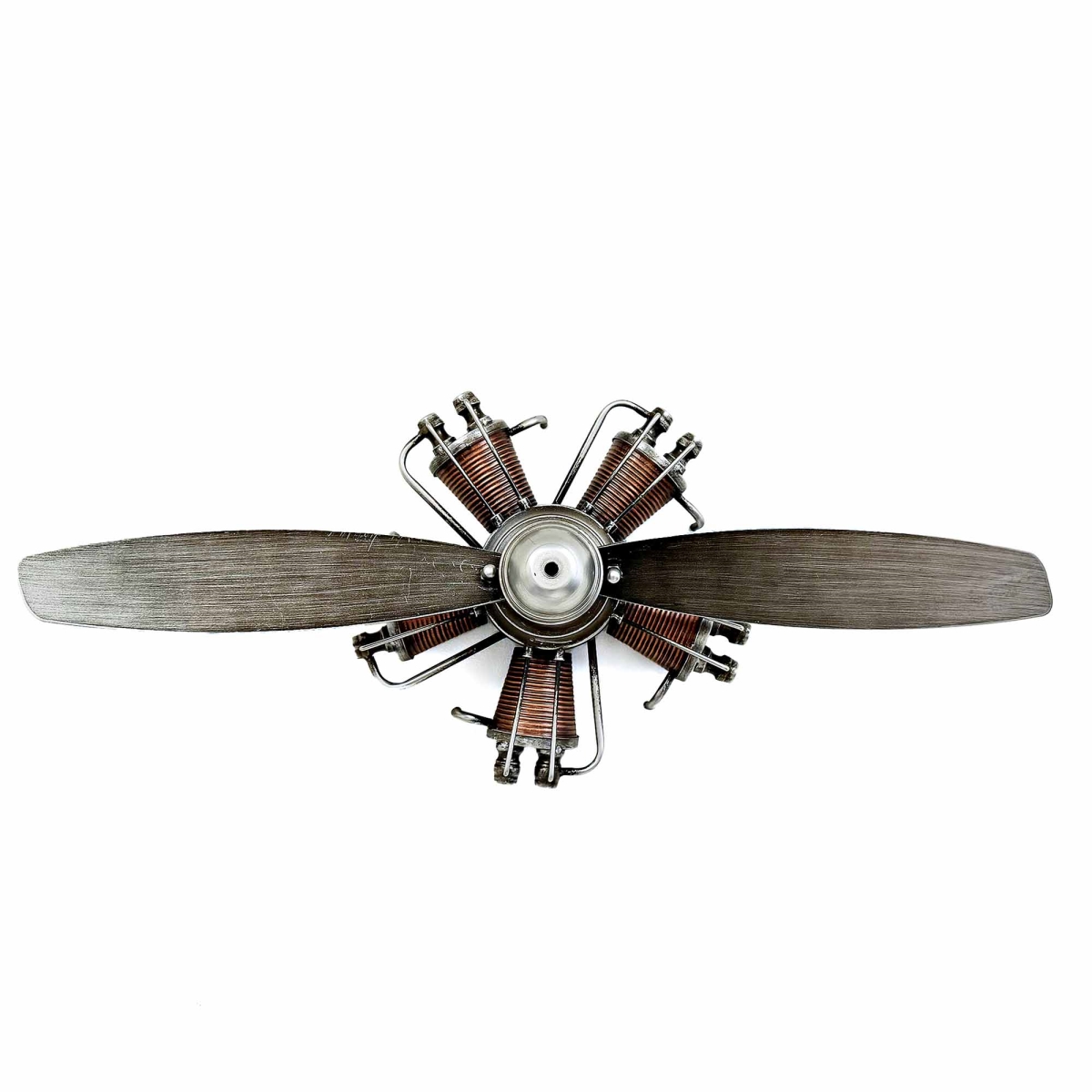 BM-WC1985 Metallic Colors Plane Propeller Wall Decor