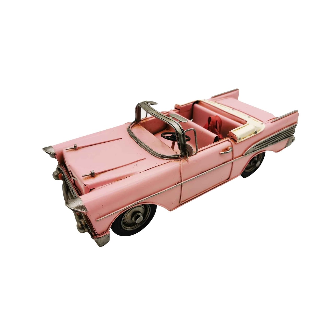 BM-RD2045 Vintage Look Pink Convertible Figurine