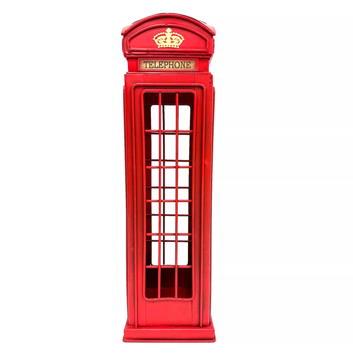 Picture of MDR Trading Inc. BM-RD2065 English Look Telephone Box Single Bottle Wine Holder