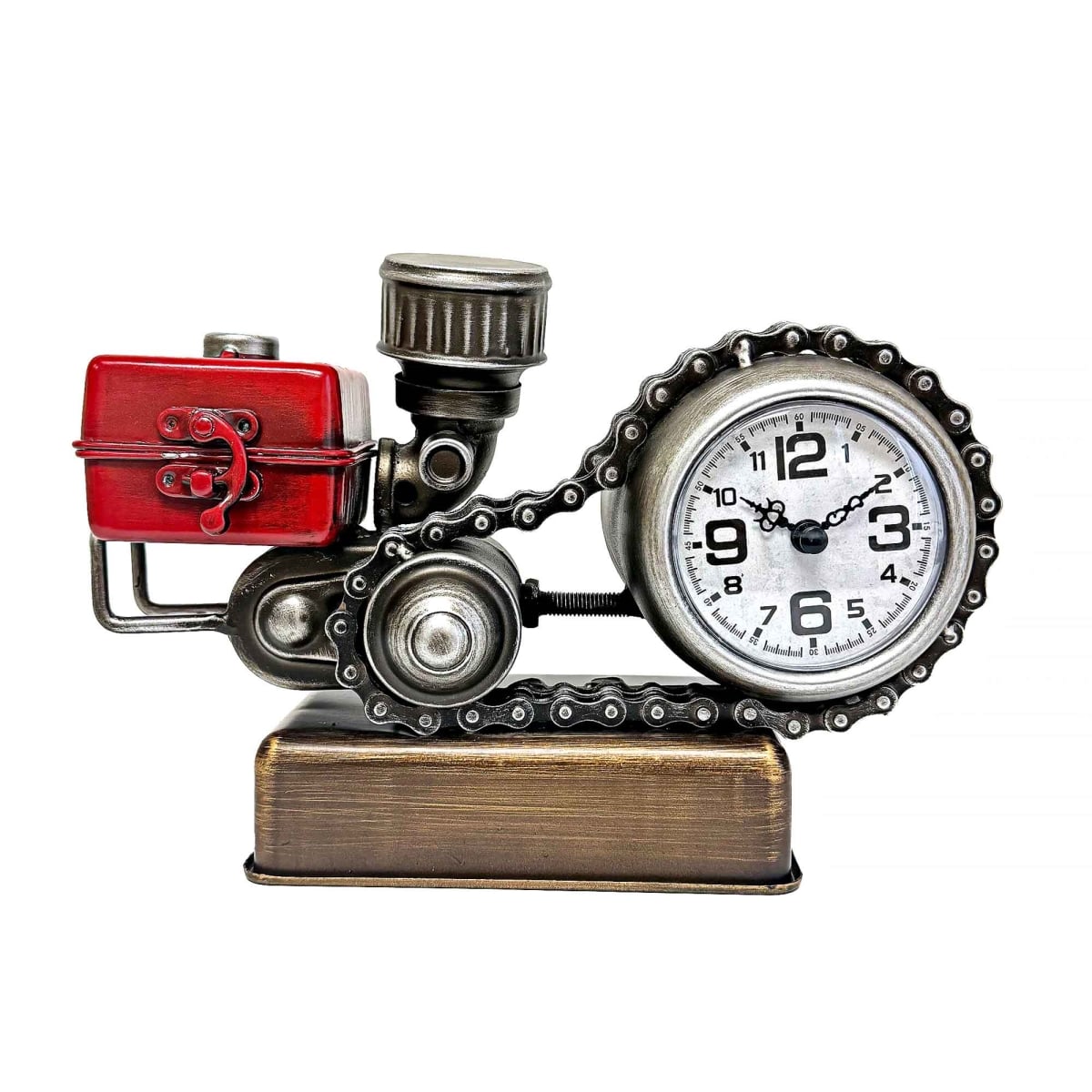 BM-TC3020 Vintage Look Tractor Engine Table Clock