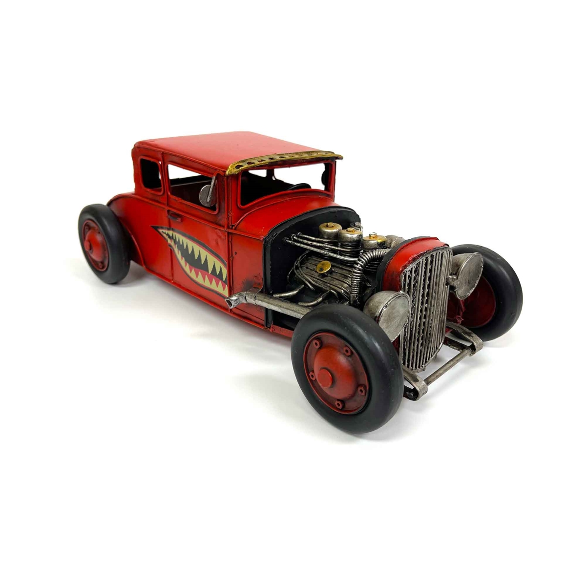 BM-RD2048 Shark Mouth Hot Rod Figurine