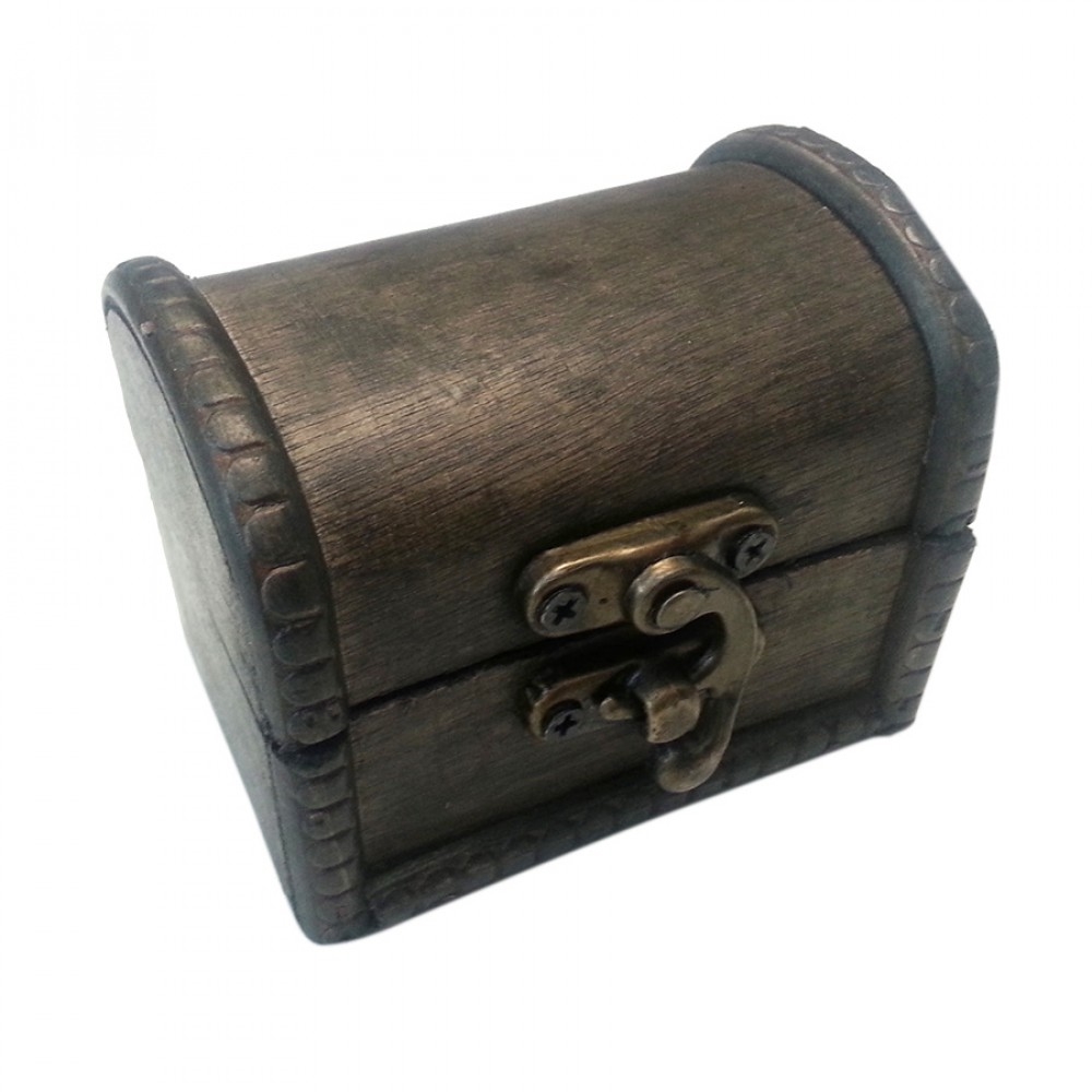 BM-W15-156 Antique Grey Decorative Mini Box