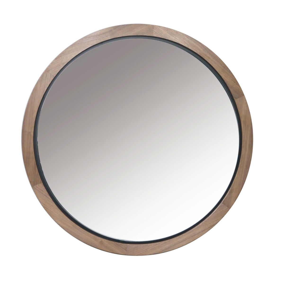 BM-WA3058 Walnut Framed Wall Mirror