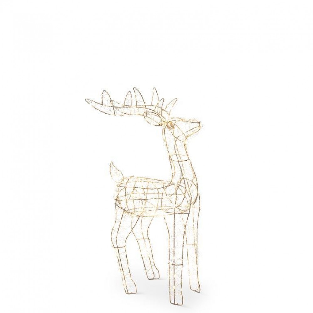 AB-27-PATRONUS-362 Led Reindeer Garden Sculpture