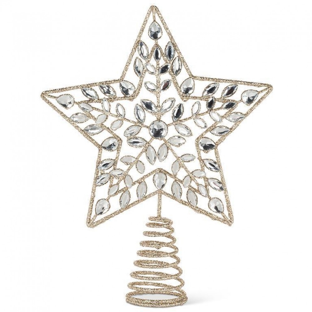 AB-27-DIAMANTE-7024 Diamond And Gem Tree Topper