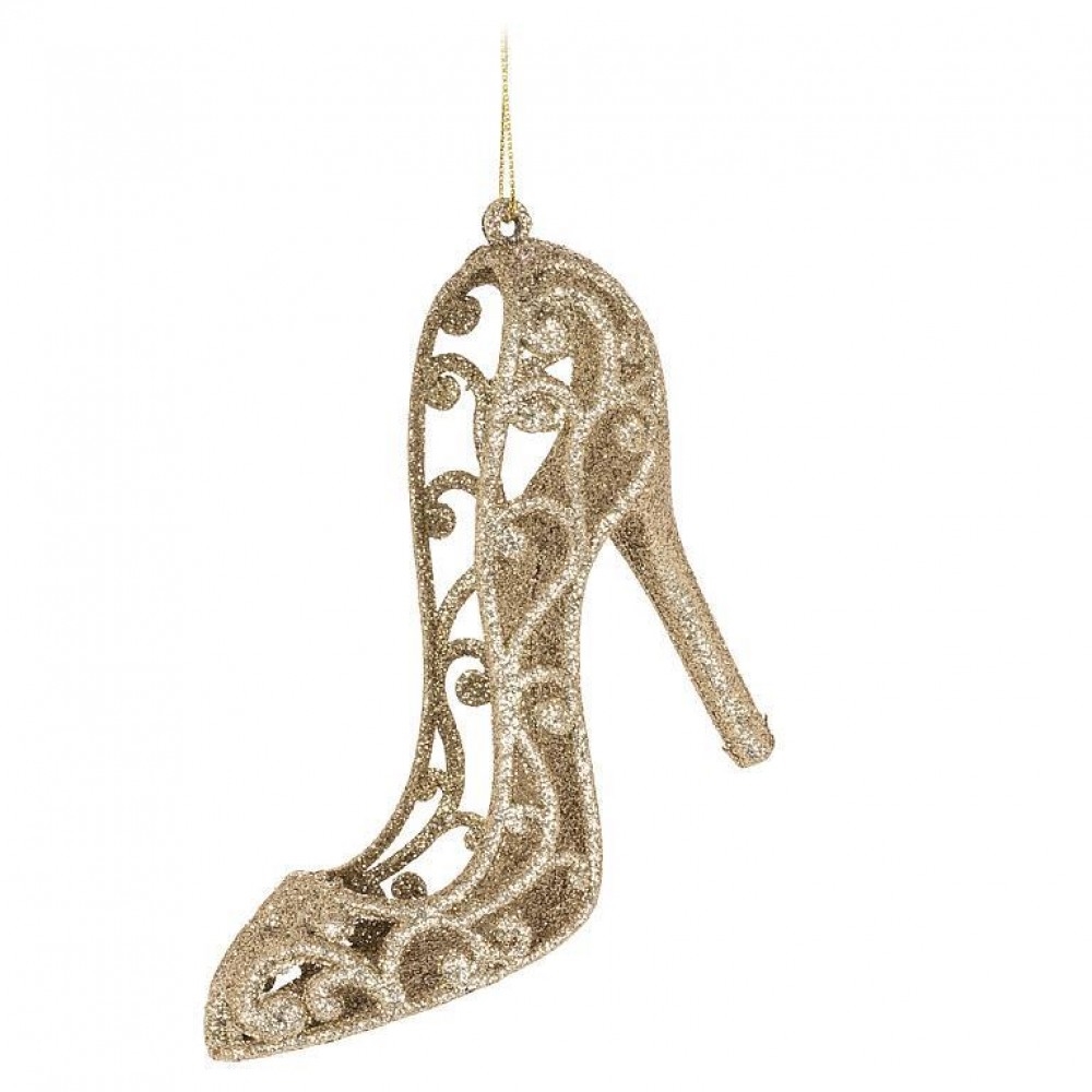 AB-27-SPARKLE-801 Glitter Stiletto Ornament
