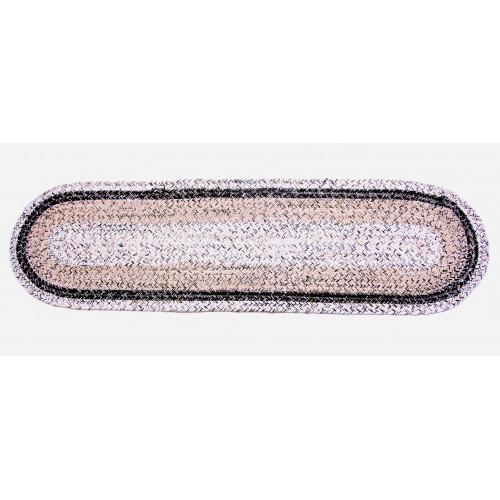 Braided Table Runner with Tassels, Tulsi