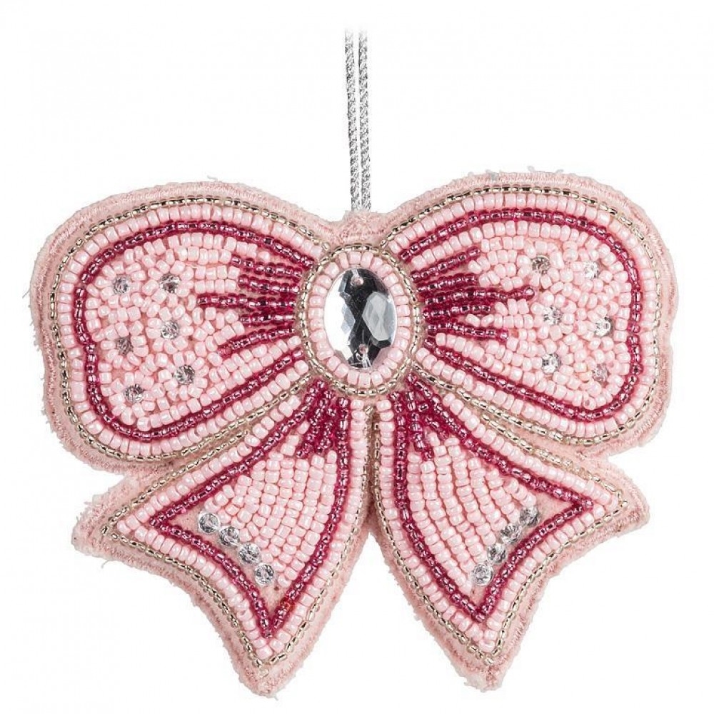 AB-41-KEEPSAKE-127 Beadedbow Ornament