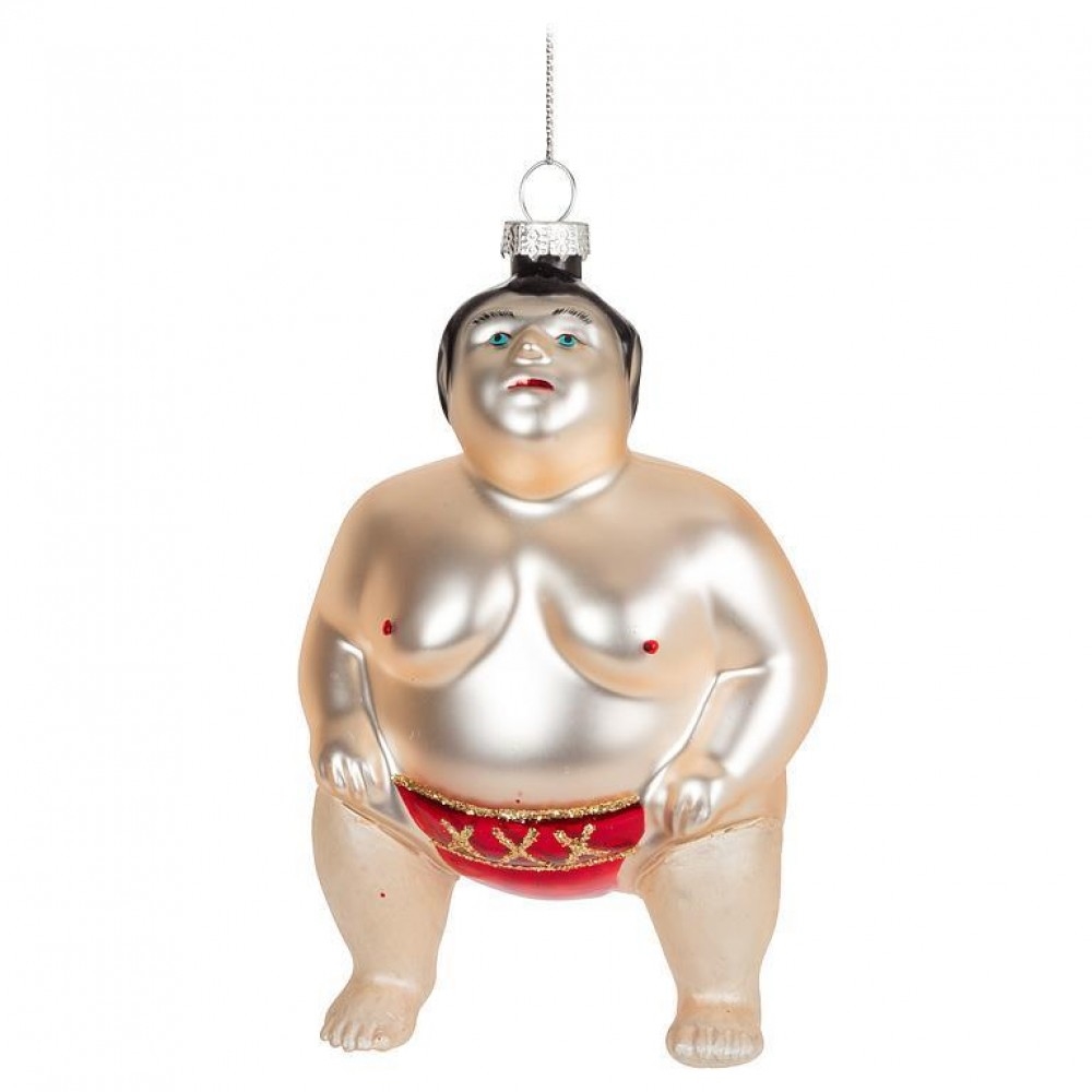 AB-27-CLASSIC-609 Sumo Wrestler Ornament