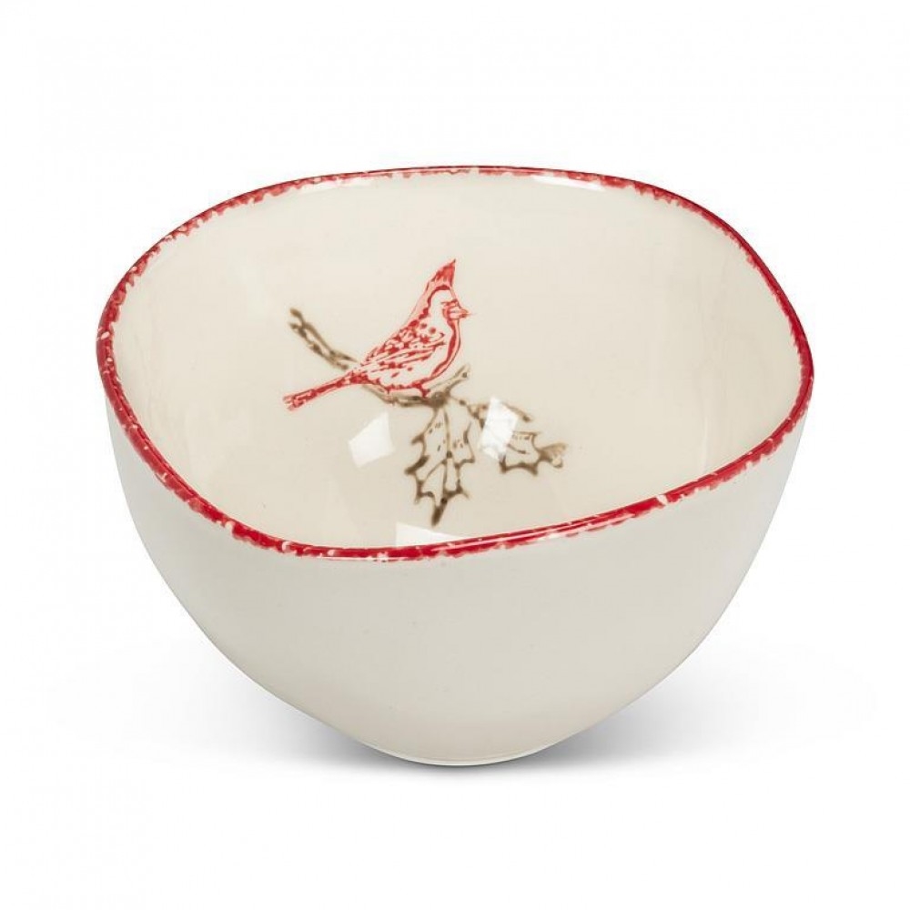 AB-27-RICHMOND-819 Cardinal Stamp Small Deep Bowl
