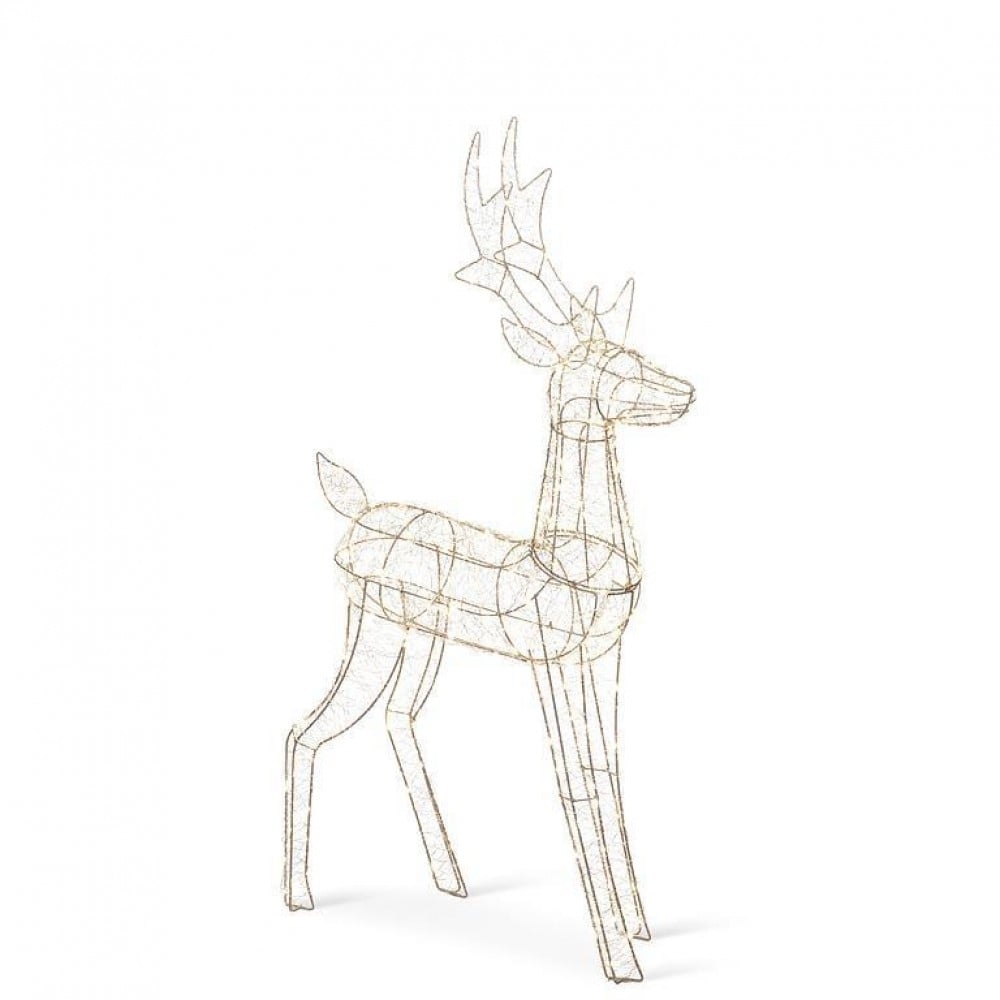 AB-27-PATRONUS-502 Led Reindeer Garden Sculpture