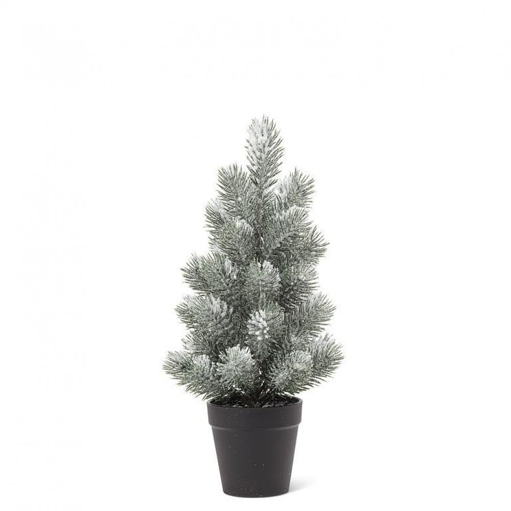 AB-27-ARBOR-03-SM Small Fluffy Pine Tree Faux Plants And Trees