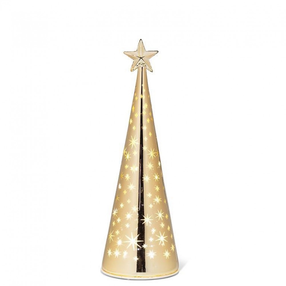 AB-27-GOLDSMITH-MD Medium Tree With 15 Led Figurine