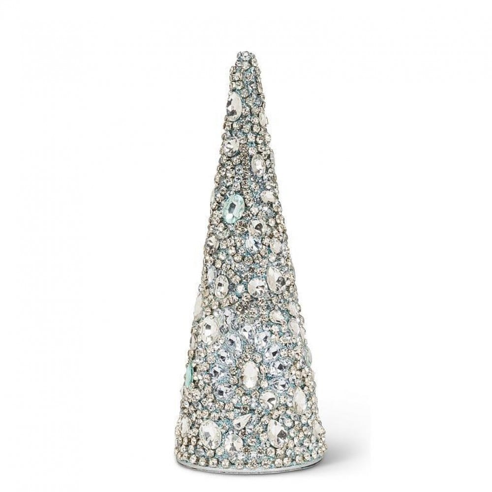 AB-40-SHIMMER-LG Large Jewelled Tree Figurine