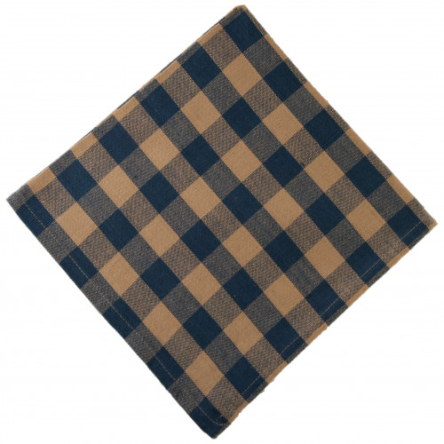 AG-20250S-4 Napkins, Navy Check - Set of 4