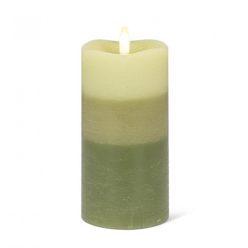 AB-27-LAYER-824 Large Layer Led Pillar Candle