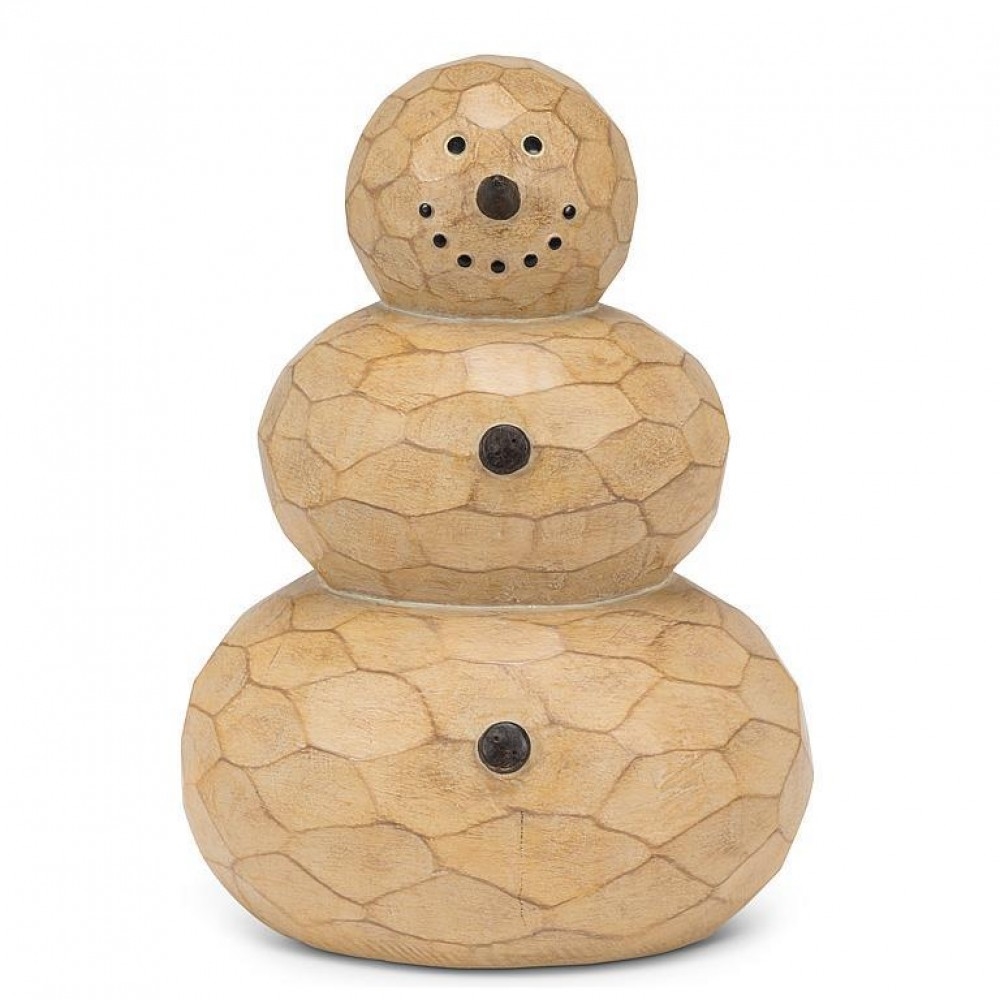 AB-27-STOWE-700 Rustic Snowman Figurine