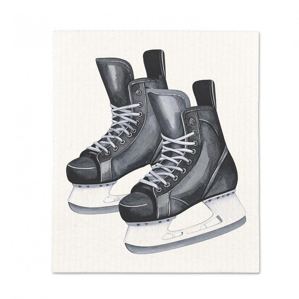 AB-20-ASD-CCM Hockey Skates Dishcloth