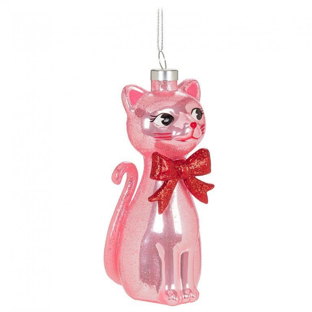 AB-27-CLASSIC-605 Retro Cat Ornament