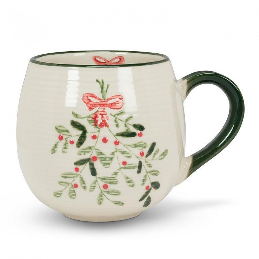 AB-27-BALLON-MISTLETOE Mistletoe Ball Mug