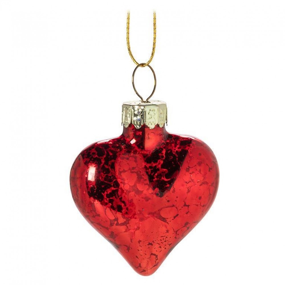 AB-18-WHIMSY-CORAZON Heart Shaped Ornament