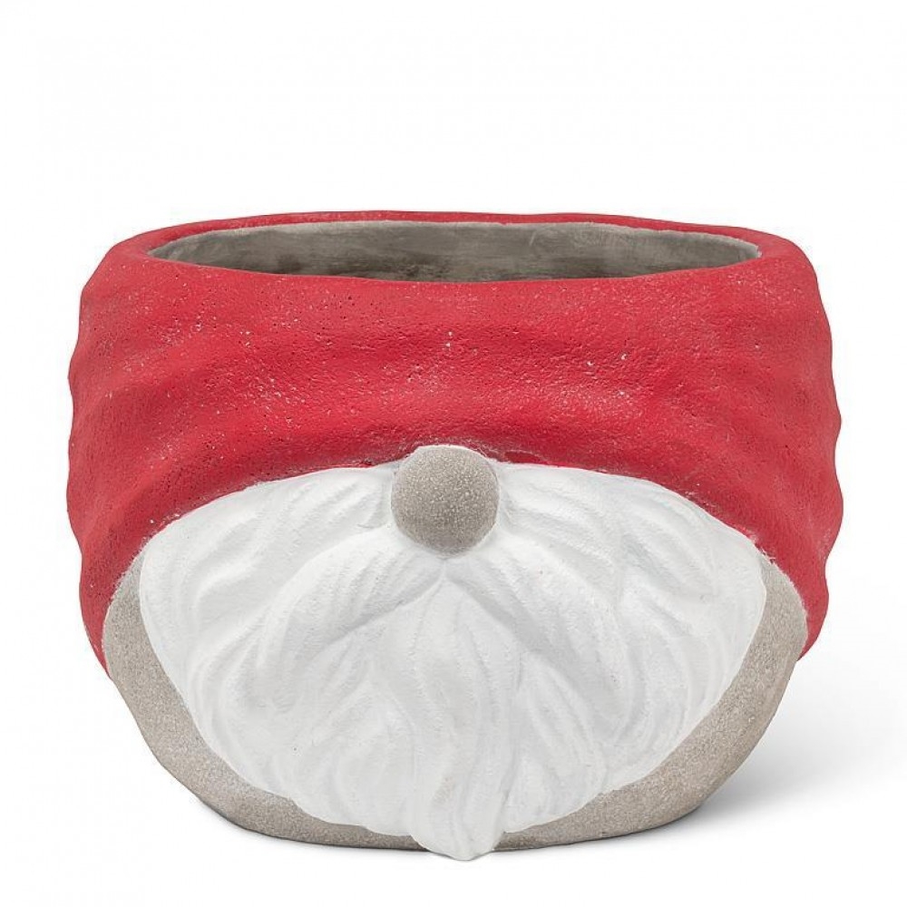AB-27-SVEN-843-LG Large Santa Planter