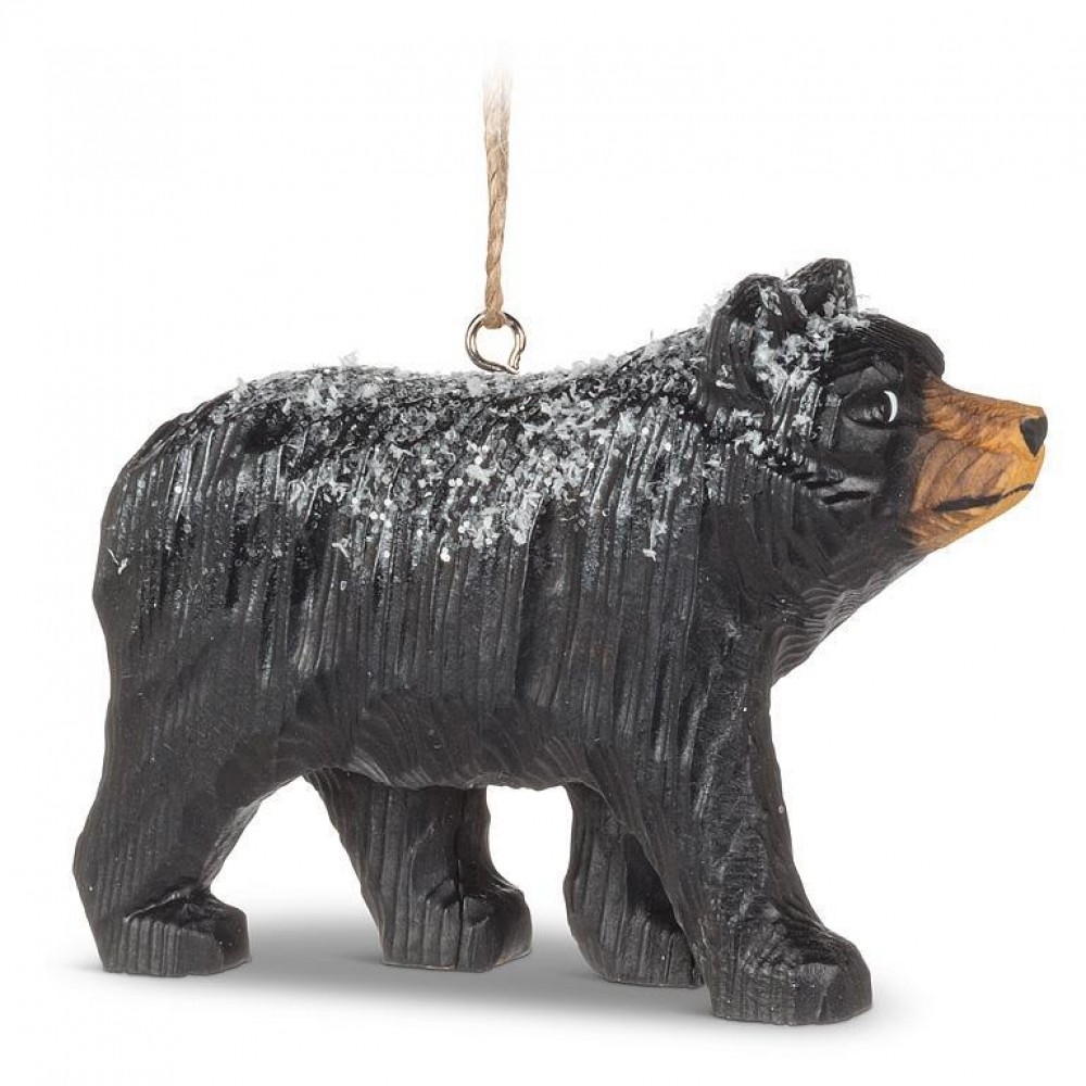 AB-27-WINTER-518 Black Bear Ornament