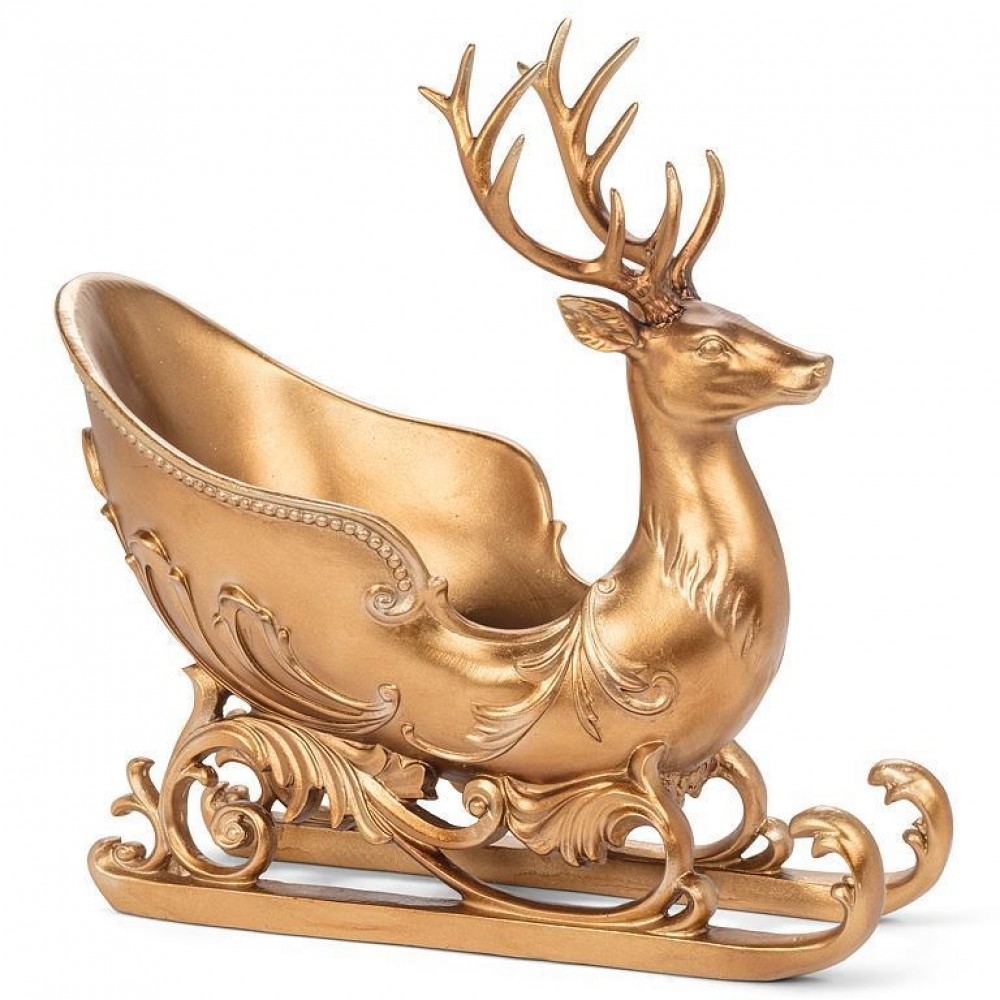 AB-27-COMET-101 Reindeer Sleigh Decoration