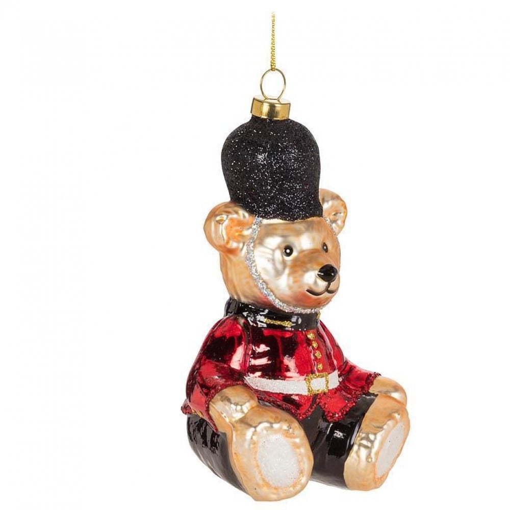 AB-27-CLASSIC-608 Sitting Soldier Bear Ornament