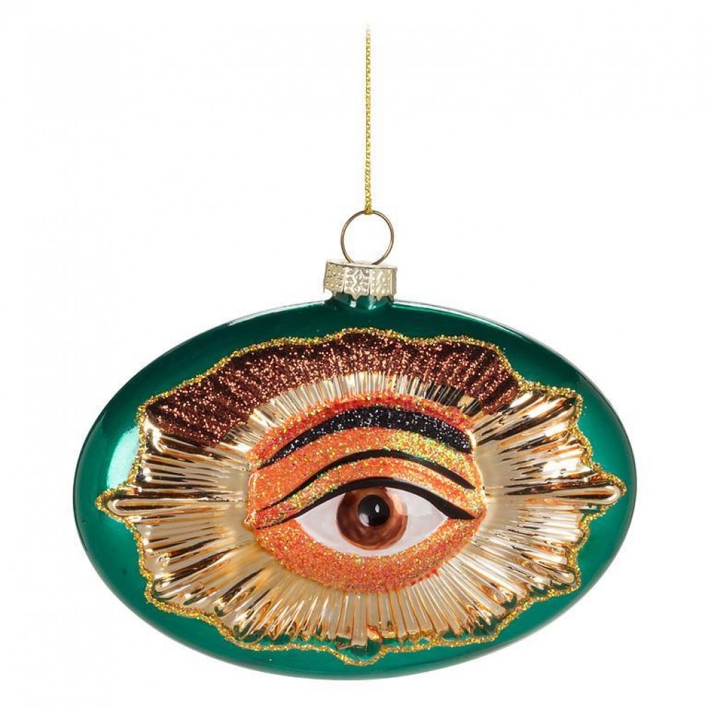AB-27-CLASSIC-617 Sacred Eye Oval Ornament