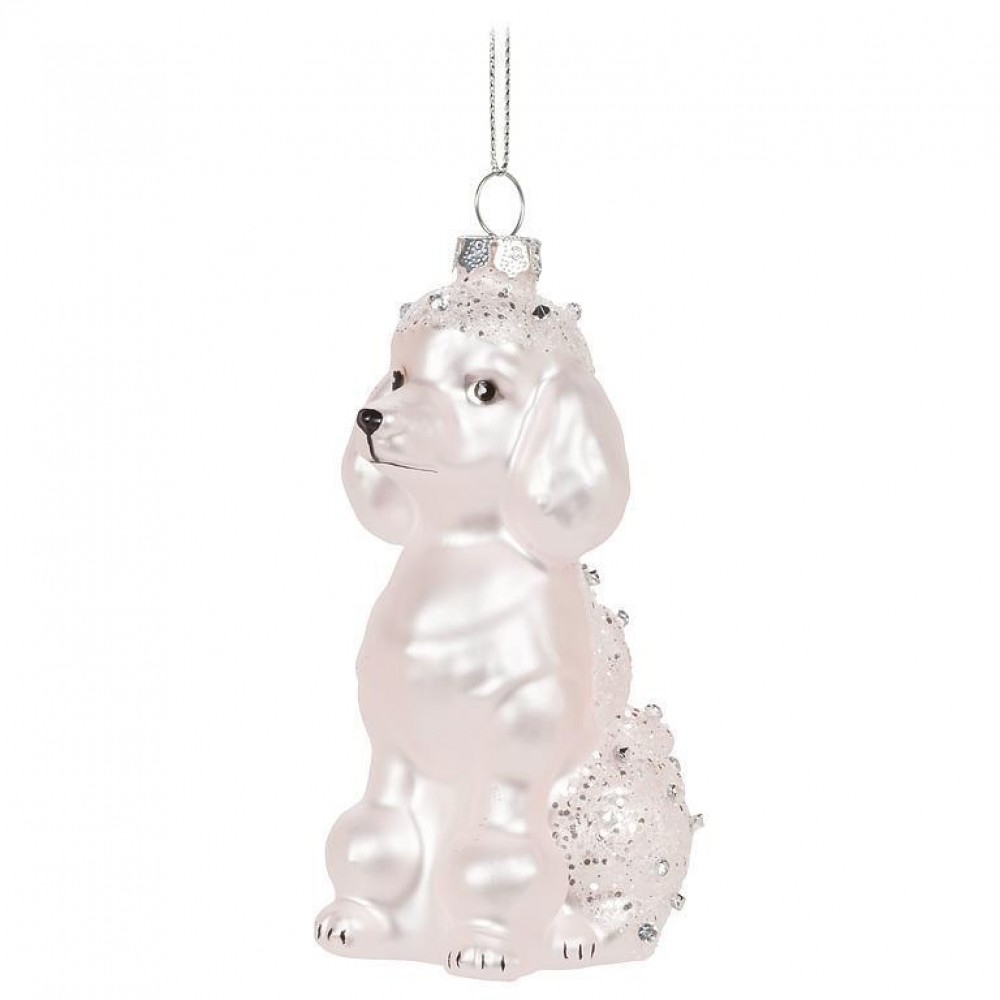 AB-27-HERITAGE-POODLE Sitting Poodle Ornament