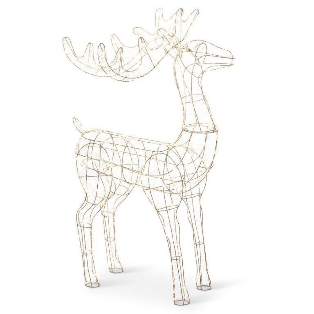 AB-27-PATRONUS-636 Led Reindeer Garden Sculpture