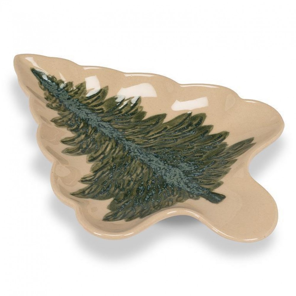 AB-27-YULE-316 Pine Tree Shaped Plate