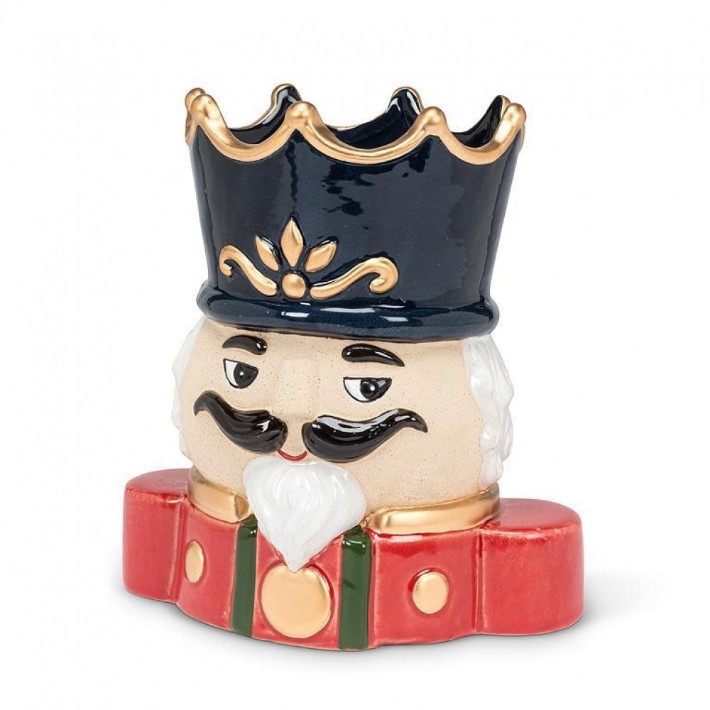 AB-27-CAPTAIN-083 King Nutcracker Bust Vase