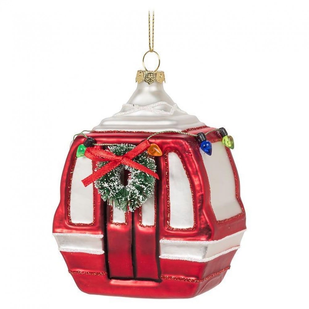 AB-27-HERITAGE-GONDOLA Gondola With Wreath Ornament