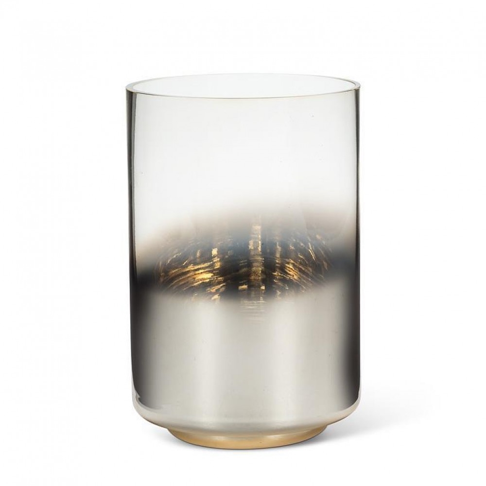 AB-27-ELECTRA-243-GOLD Large Lustre Hurricane Candle Holder