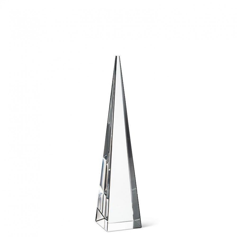 AB-27-GALLERIA-681-CLEAR Small Modern Obelisk Figurine
