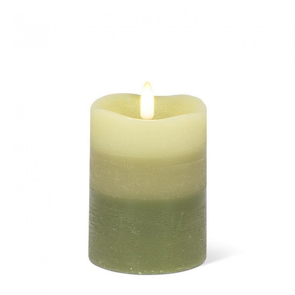 AB-27-LAYER-822 Small Layer Led Pillar Candle