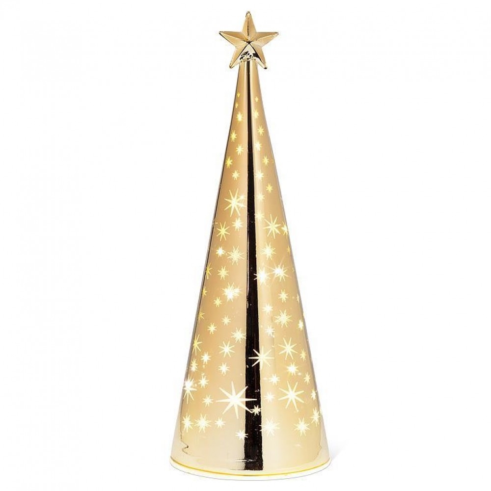 AB-27-GOLDSMITH-LG Large Tree With 20 Led Figurine