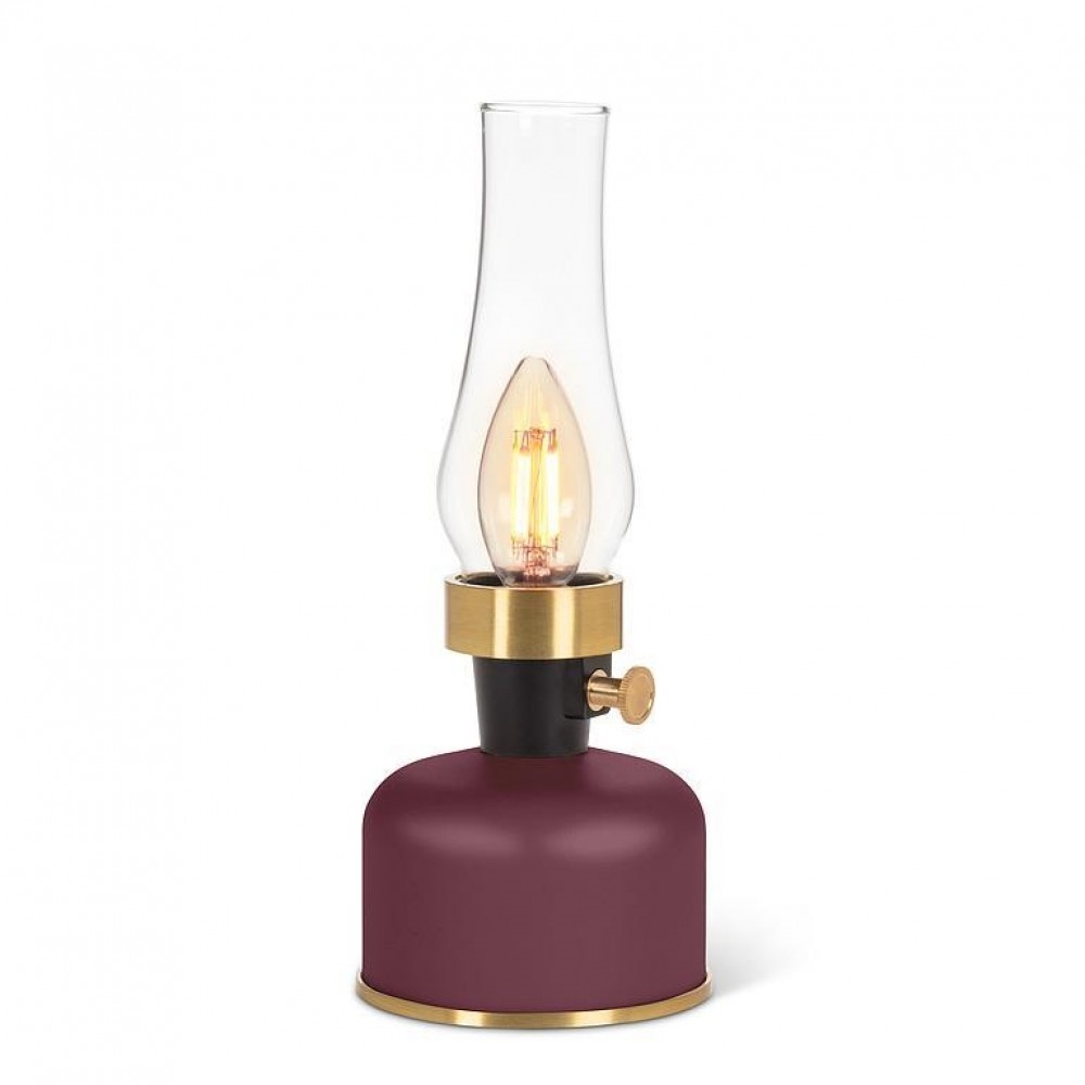 AB-27-LAMPLITE-231-BURG Led With Chimney Lamp