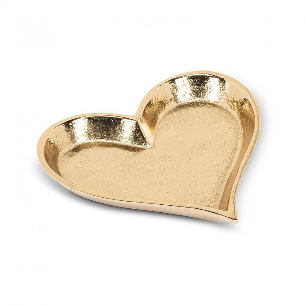 AB-51-GILD-055 Rimmed Heart Low Trinket Holder