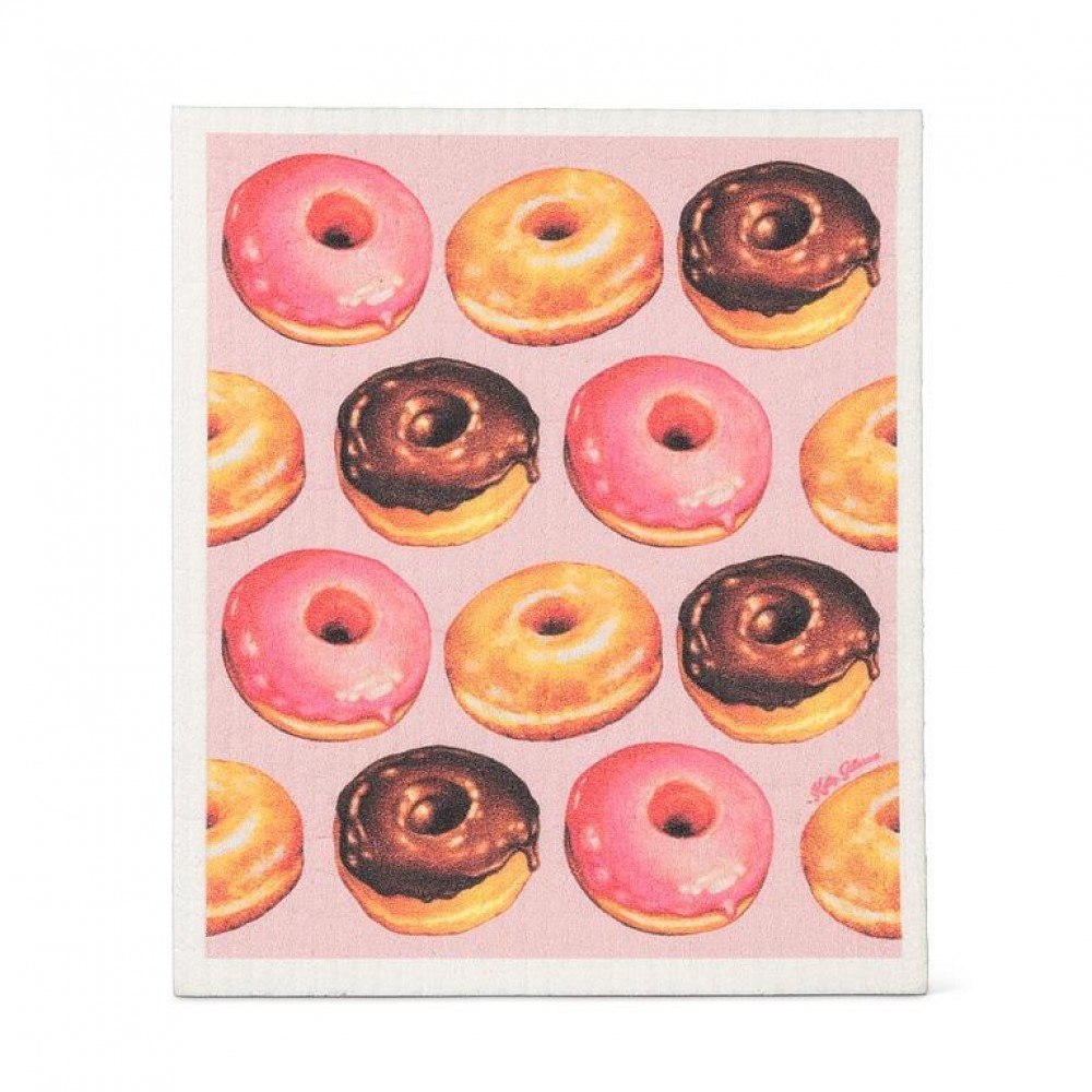 AB-20-ASD-DONUT Glazed Donuts Dishcloth