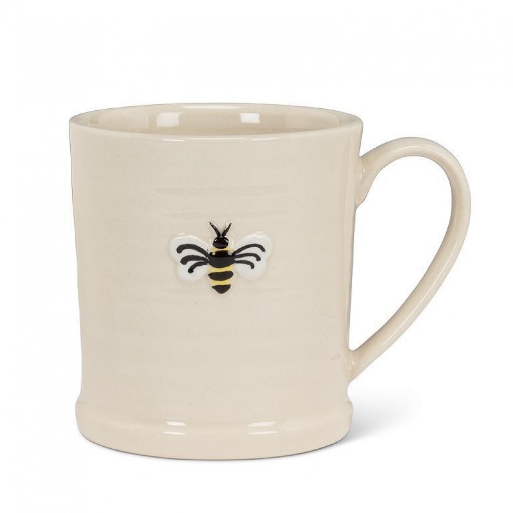 AB-27-TEENSY-BEE Rimmed With Bee Mug