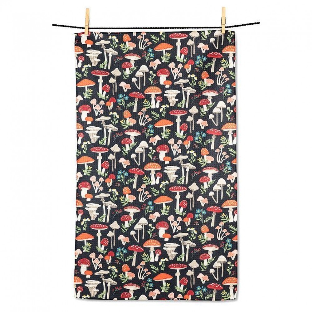 AB-20-RENU-MUSHROOMS All Over Mushrooms Tea Towel