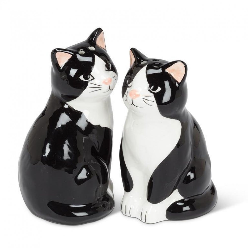AB-27-KITTIE-01 Sitting Cats Salt & Pepper Shaker