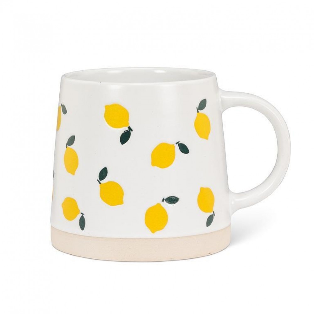 AB-27-ARTISAN-122 Wide Base With Lemons Mug
