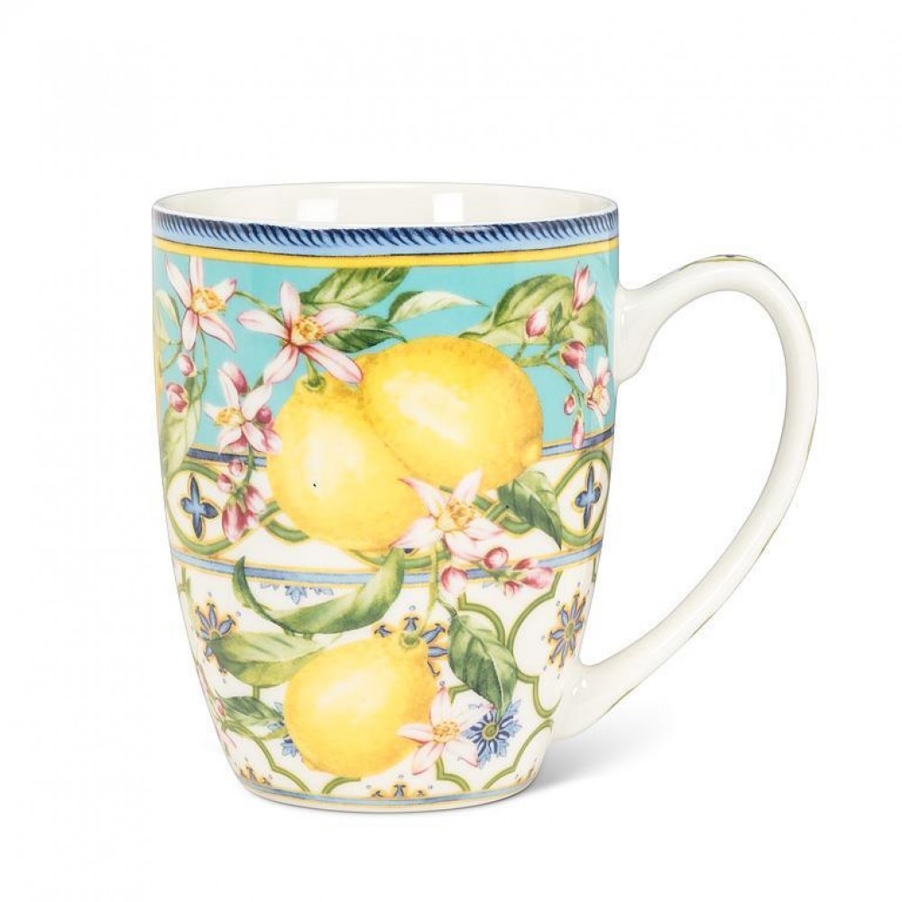 AB-27-SICILY-1028 Lush Lemon Print Mug