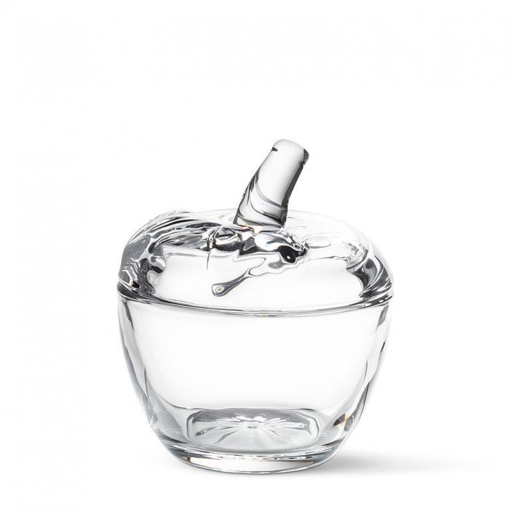 AB-27-POMME-764 Small Apple Shaped Covered Jar