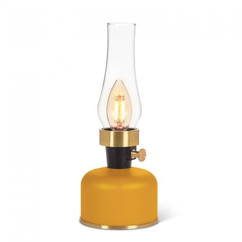 AB-27-LAMPLITE-231-OCHRE Led With Chimney Lamp
